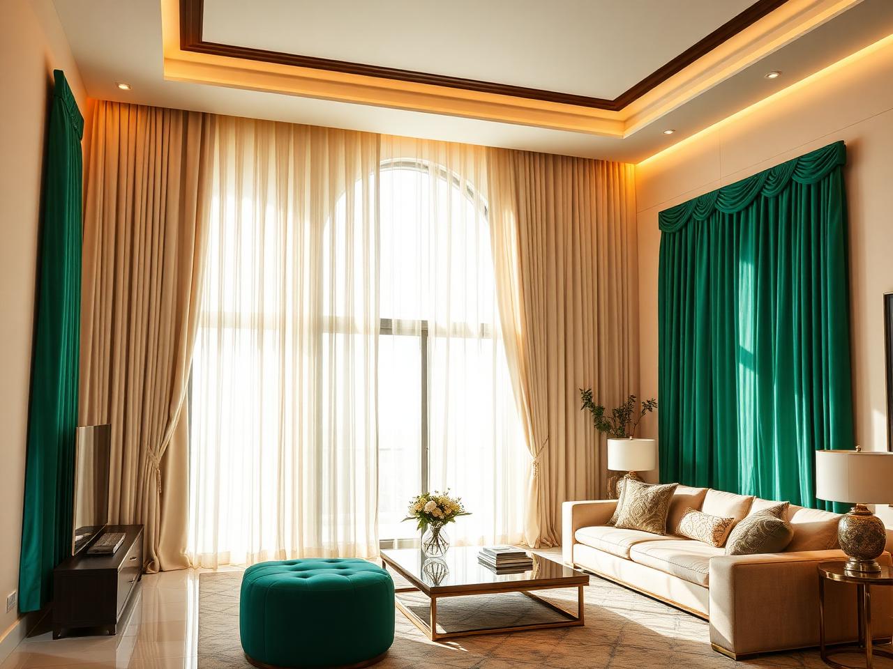 Custom Curtains service in Dubai