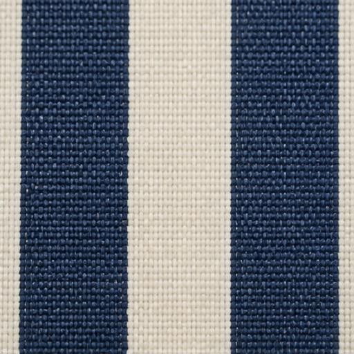 Striped outdoor terrace fabric