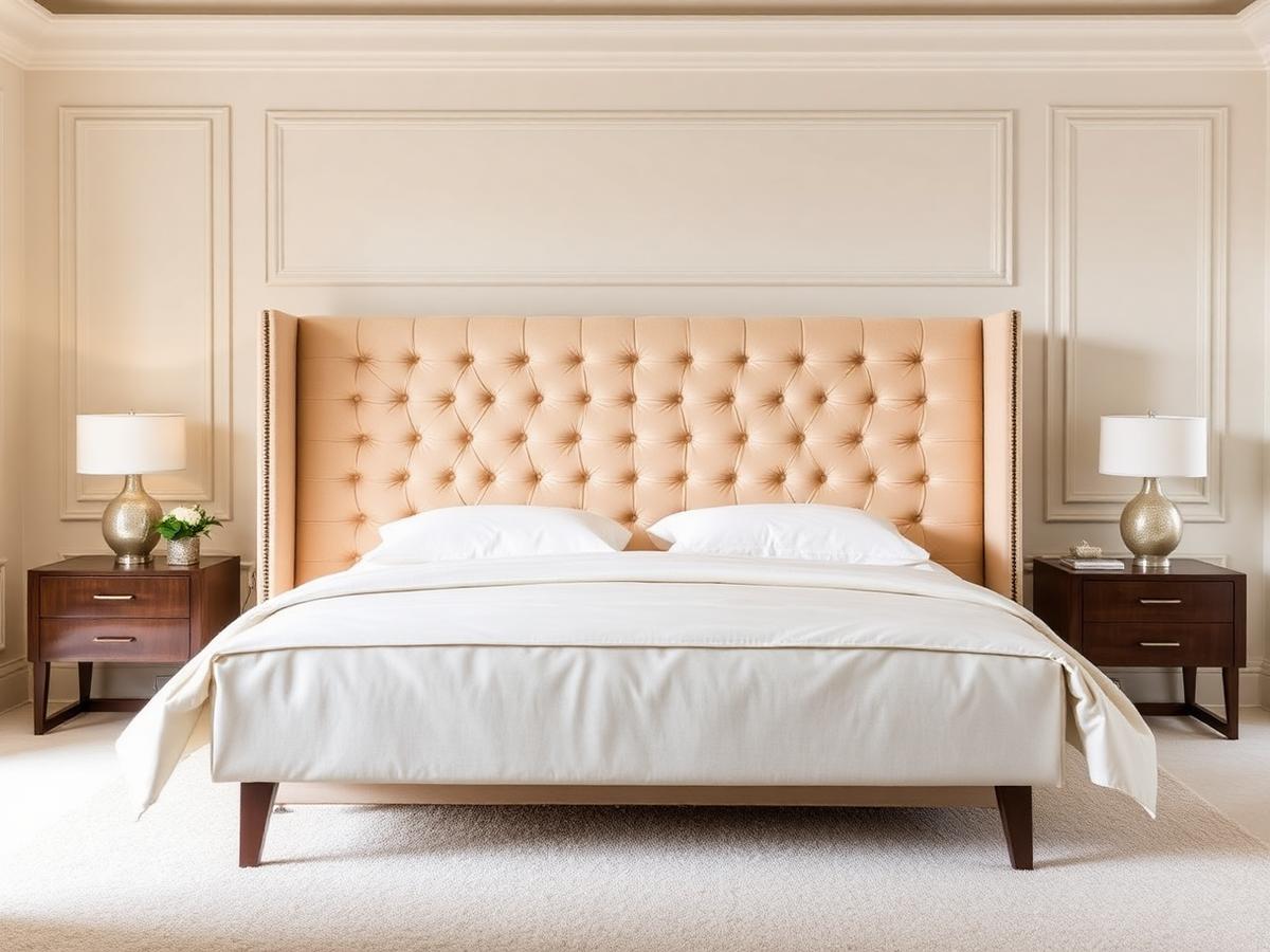 Tufted headboard, Dubai Hills